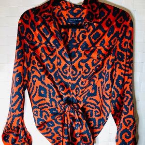 Jones New York Beautiful Printed Blouse